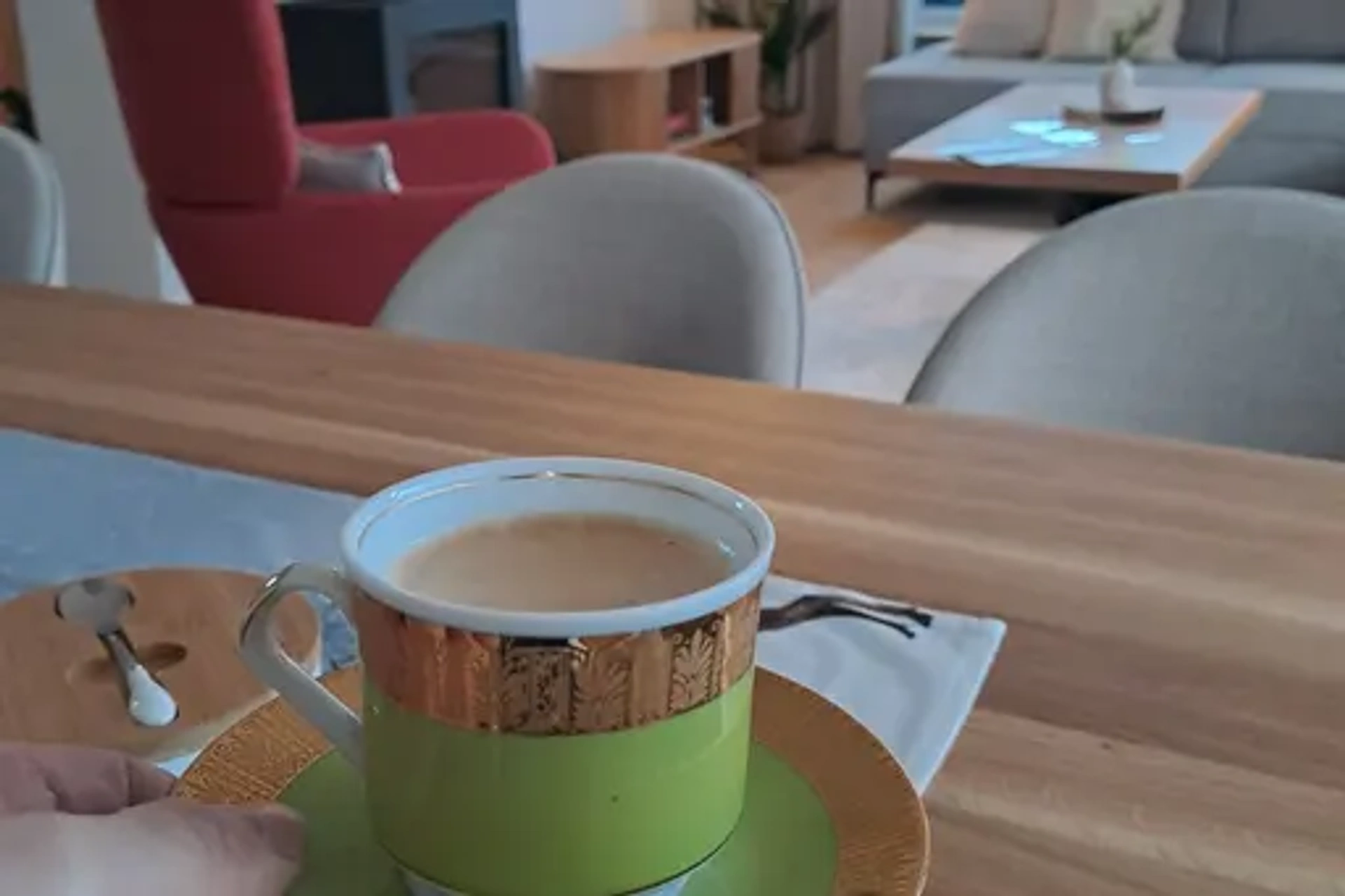 Obývačka s krbom - foto 5